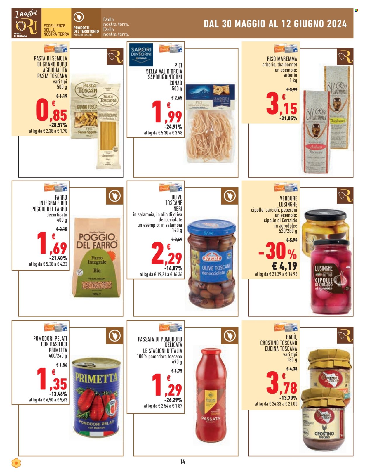 Volantino Conad - 30/5/2024 - 12/6/2024. Pagina 14