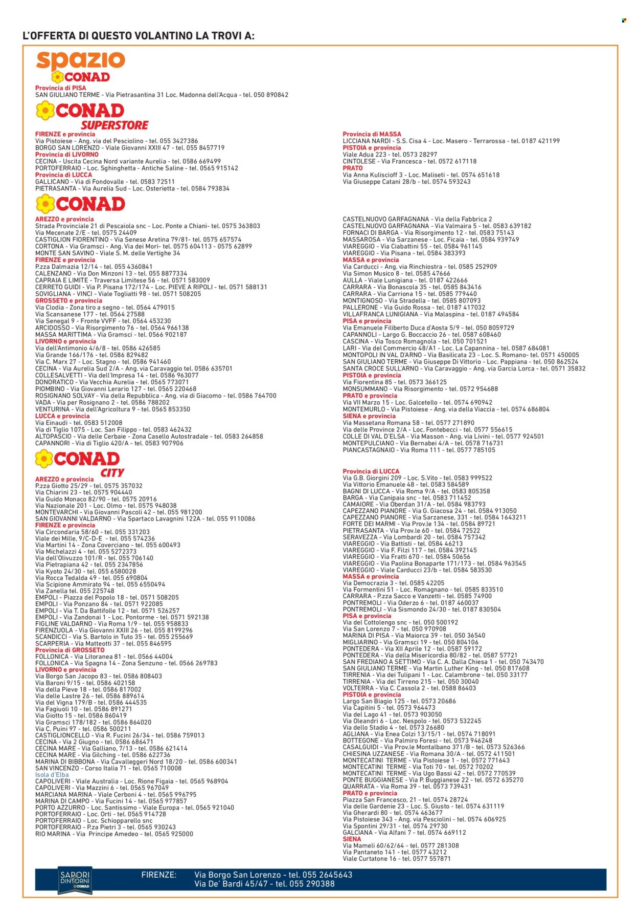 Leták Conad - 30.5.2024 - 12.6.2024. Strana 16