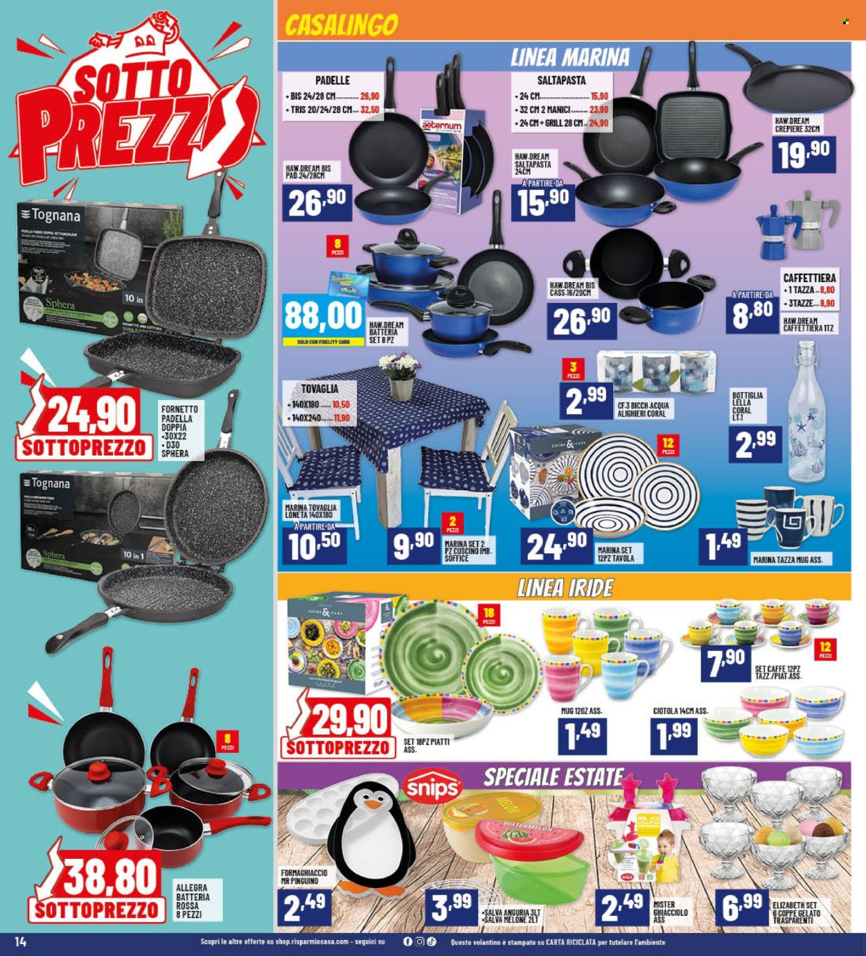 Volantino Risparmio Casa - 25/5/2024 - 9/6/2024. Pagina 14