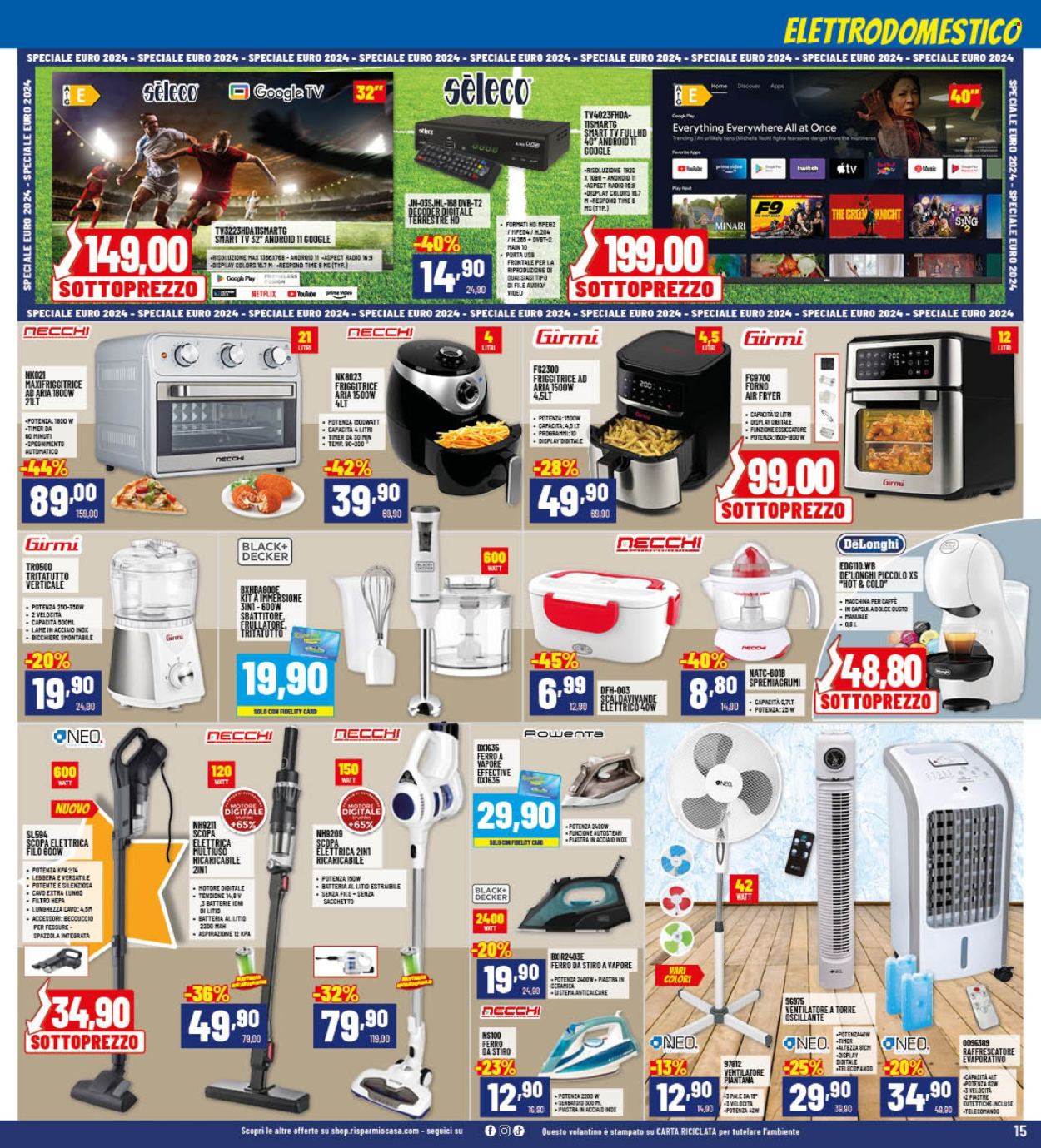 Volantino Risparmio Casa - 25/5/2024 - 9/6/2024. Pagina 15