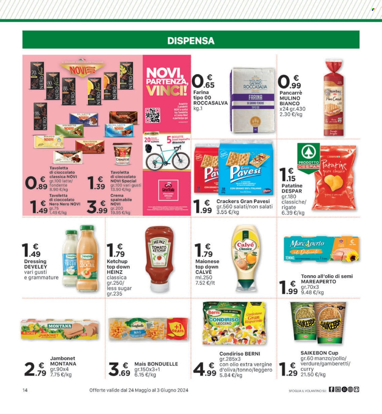 Volantino Eurospar - 24/5/2024 - 3/6/2024. Pagina 14