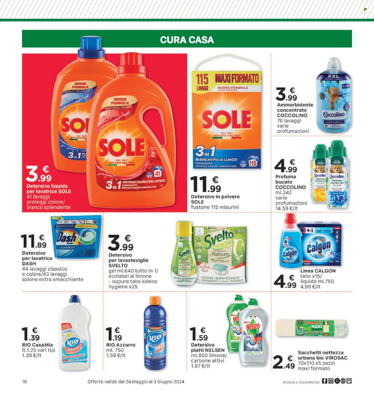 Volantino Eurospar - 24/5/2024 - 3/6/2024. Pagina 18