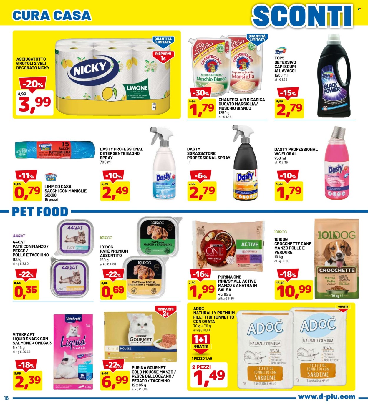Volantino Dpiù - 27/5/2024 - 9/6/2024. Pagina 16