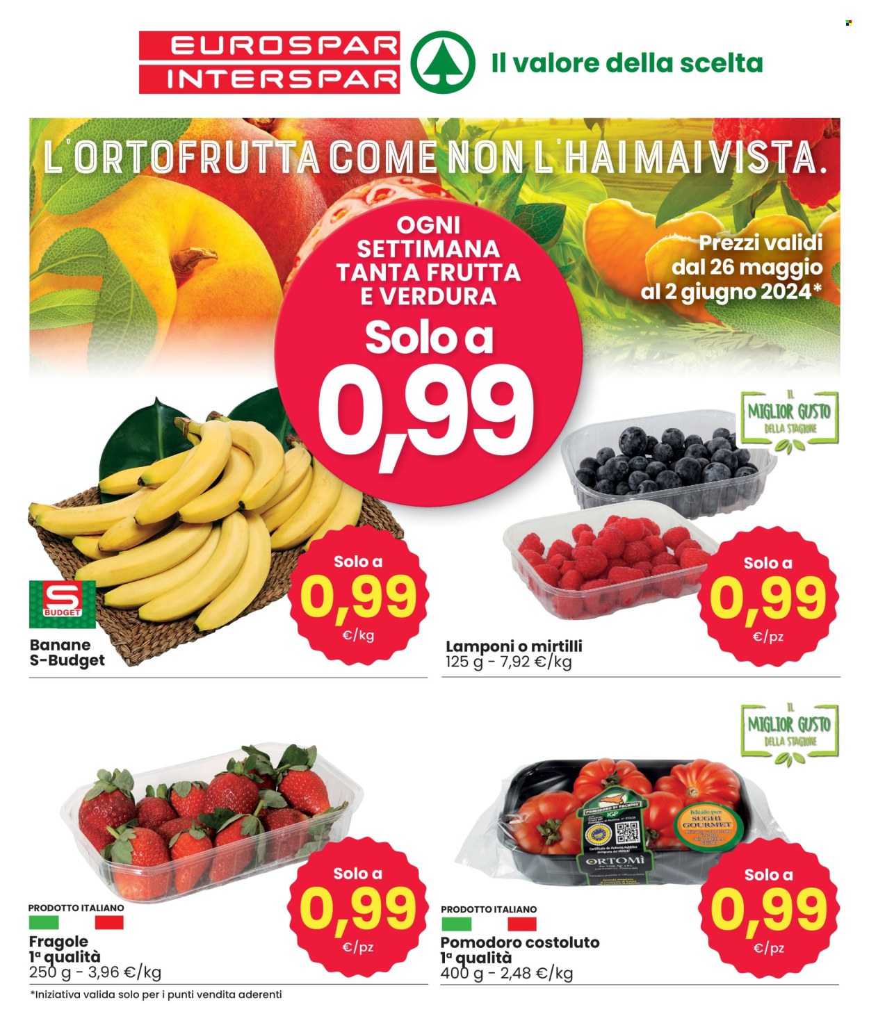 Volantino Eurospar - 26/5/2024 - 2/6/2024. Pagina 2