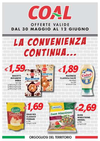 Volantino COAL - 30/5/2024 - 12/6/2024.