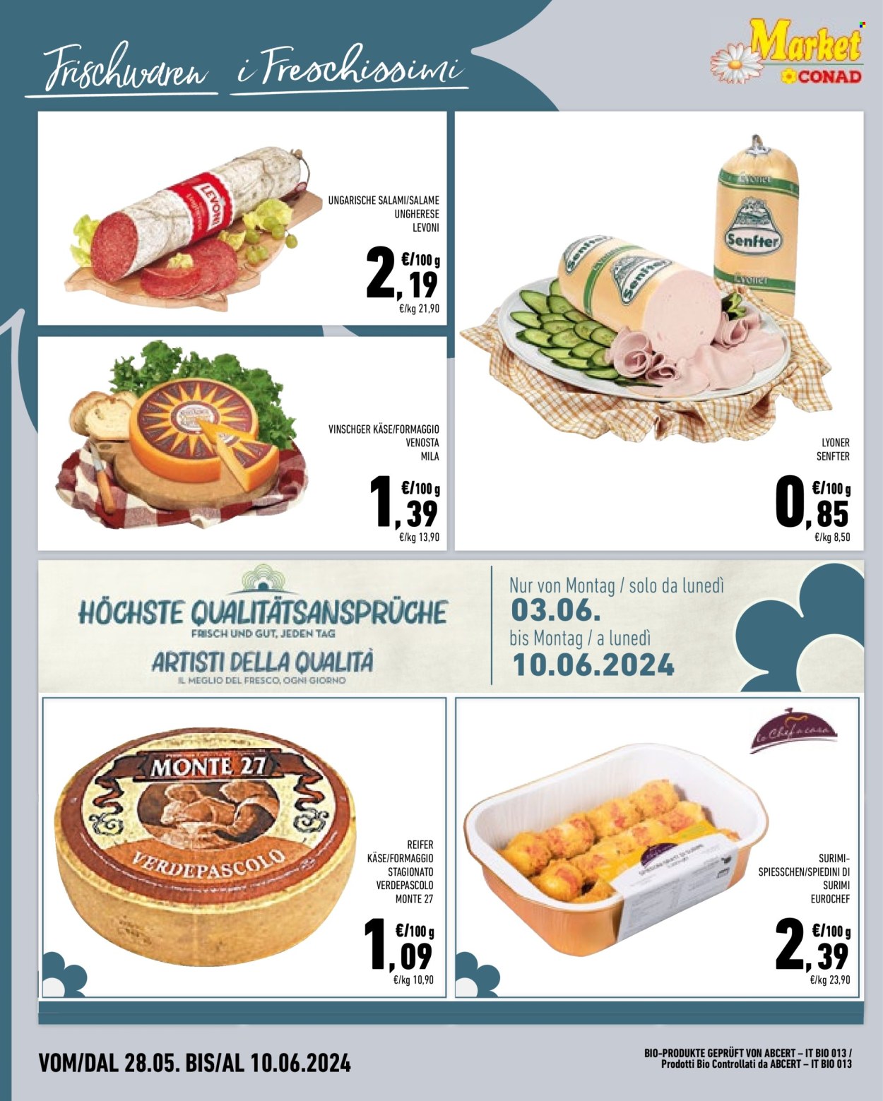 Volantino Market Conad - 28/5/2024 - 10/6/2024. Pagina 4