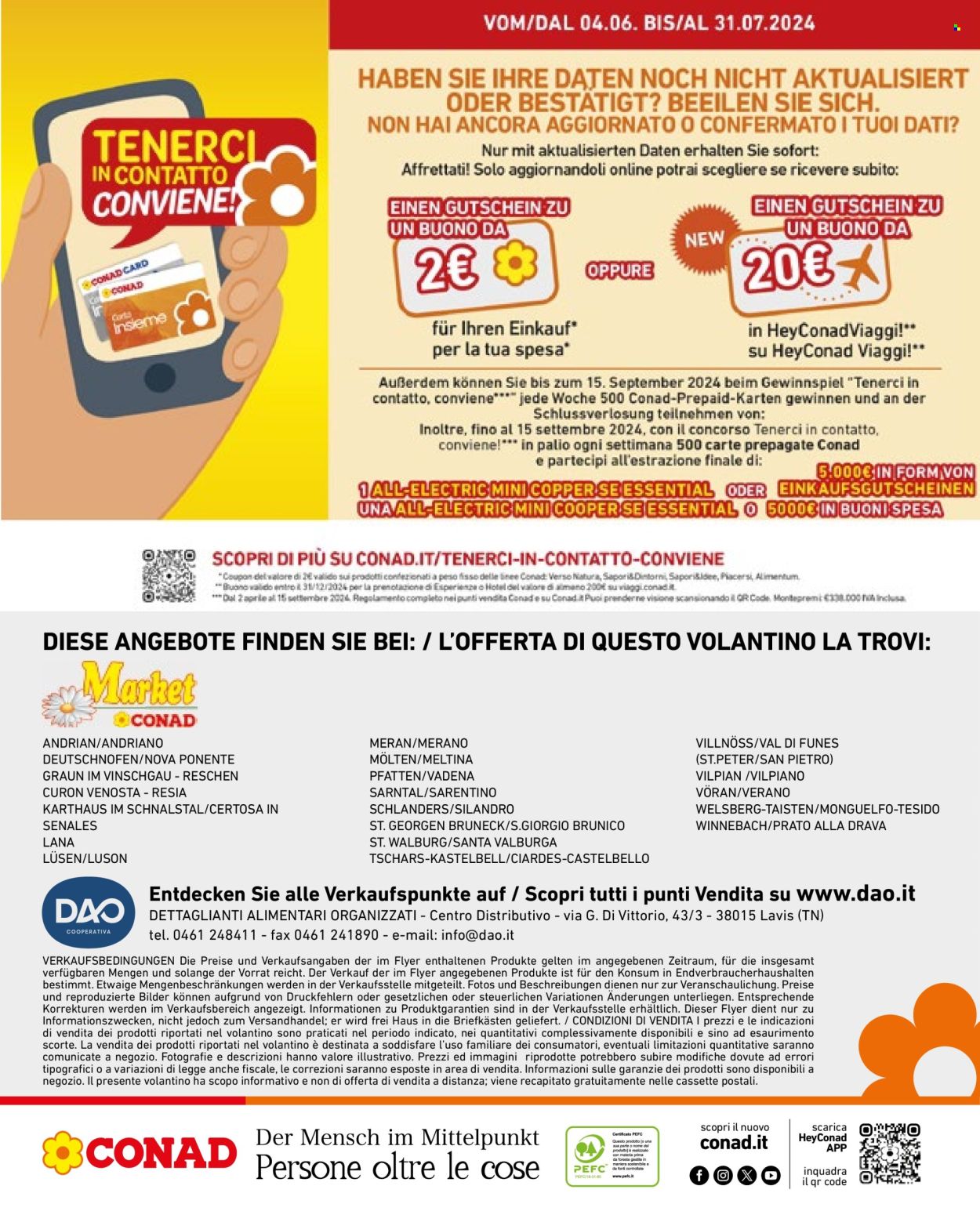 Volantino Market Conad - 28/5/2024 - 10/6/2024. Pagina 12