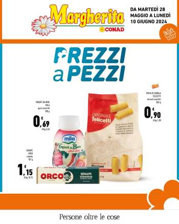 Volantino Margherita Conad - 28/5/2024 - 10/6/2024.
