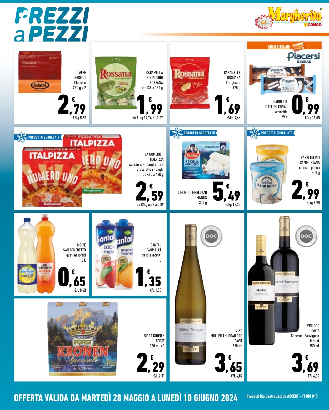 Volantino Margherita Conad - 28/5/2024 - 10/6/2024. Pagina 10