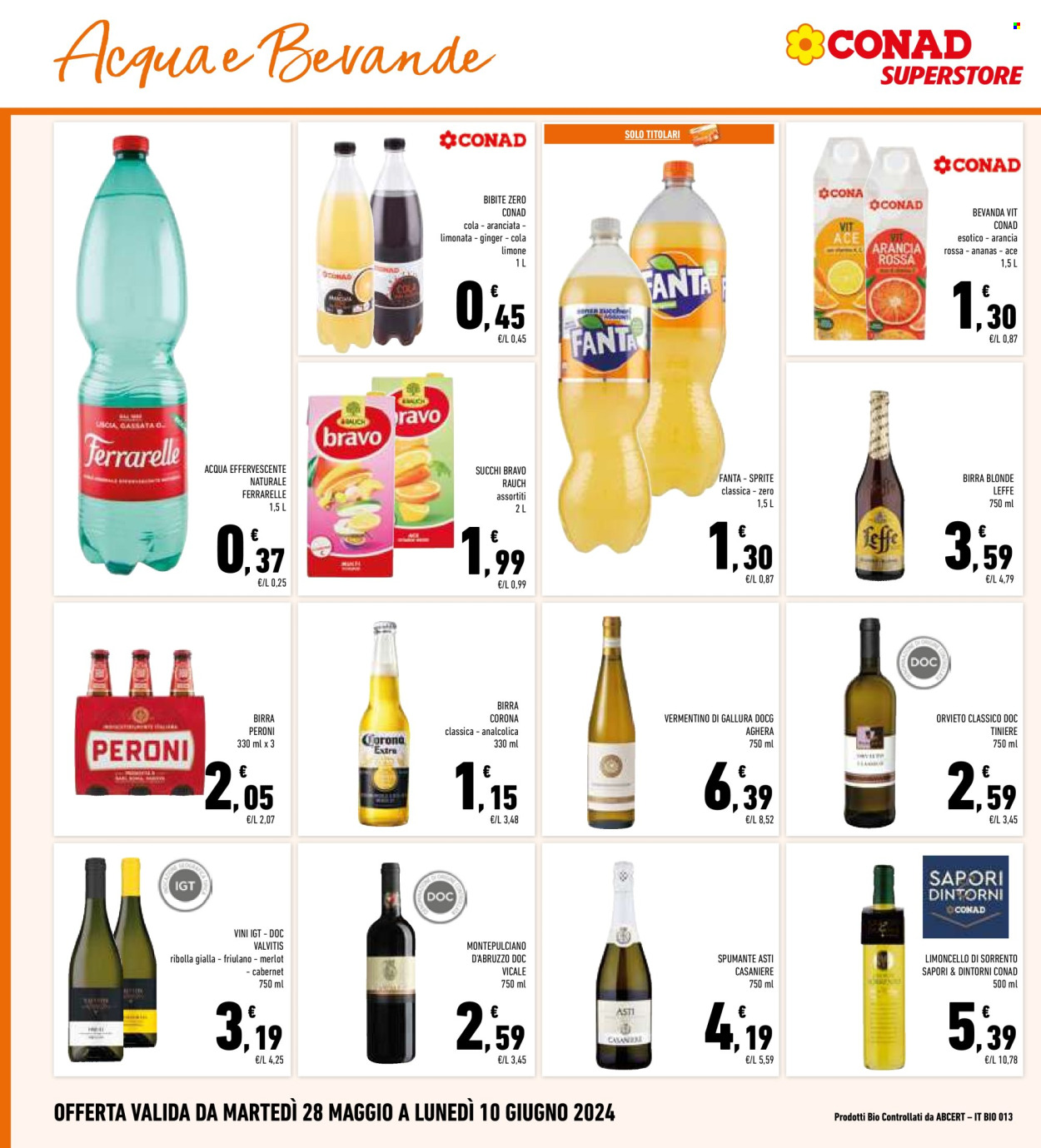 Volantino Conad Superstore - 28/5/2024 - 10/6/2024. Pagina 24