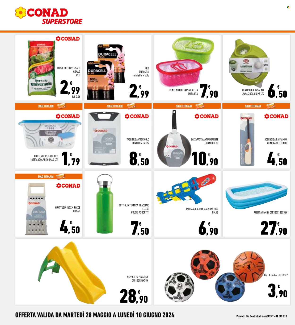 Volantino Conad Superstore - 28/5/2024 - 10/6/2024. Pagina 28