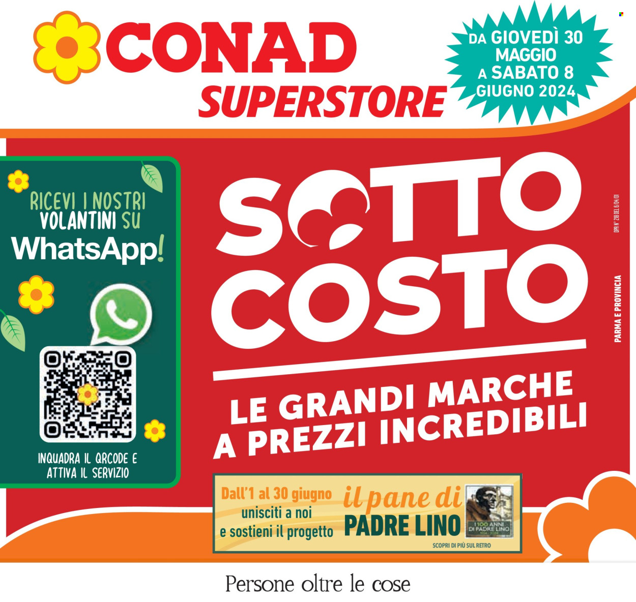 Volantino Conad Superstore - 30/5/2024 - 11/6/2024. Pagina 1