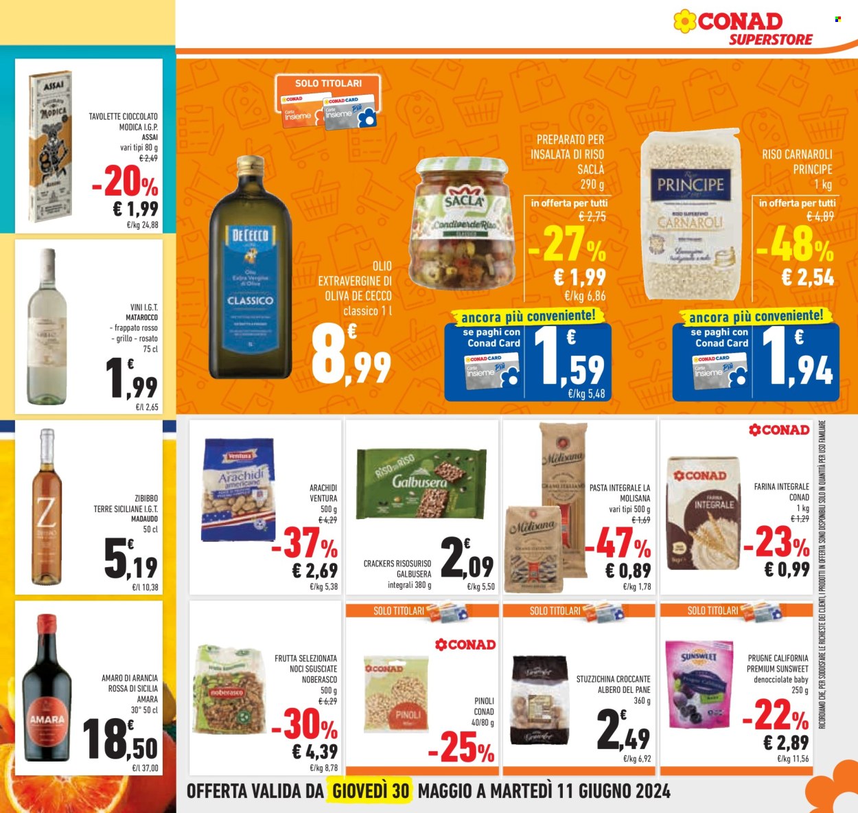 Volantino Conad Superstore - 30/5/2024 - 11/6/2024. Pagina 19