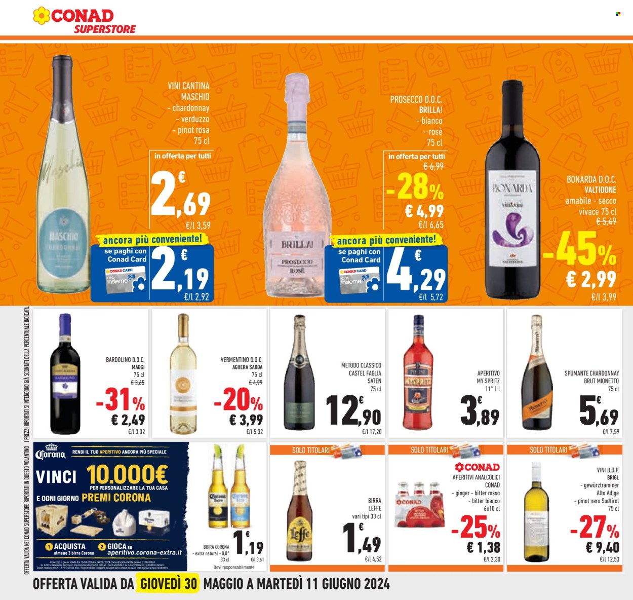 Volantino Conad Superstore - 30/5/2024 - 11/6/2024. Pagina 22