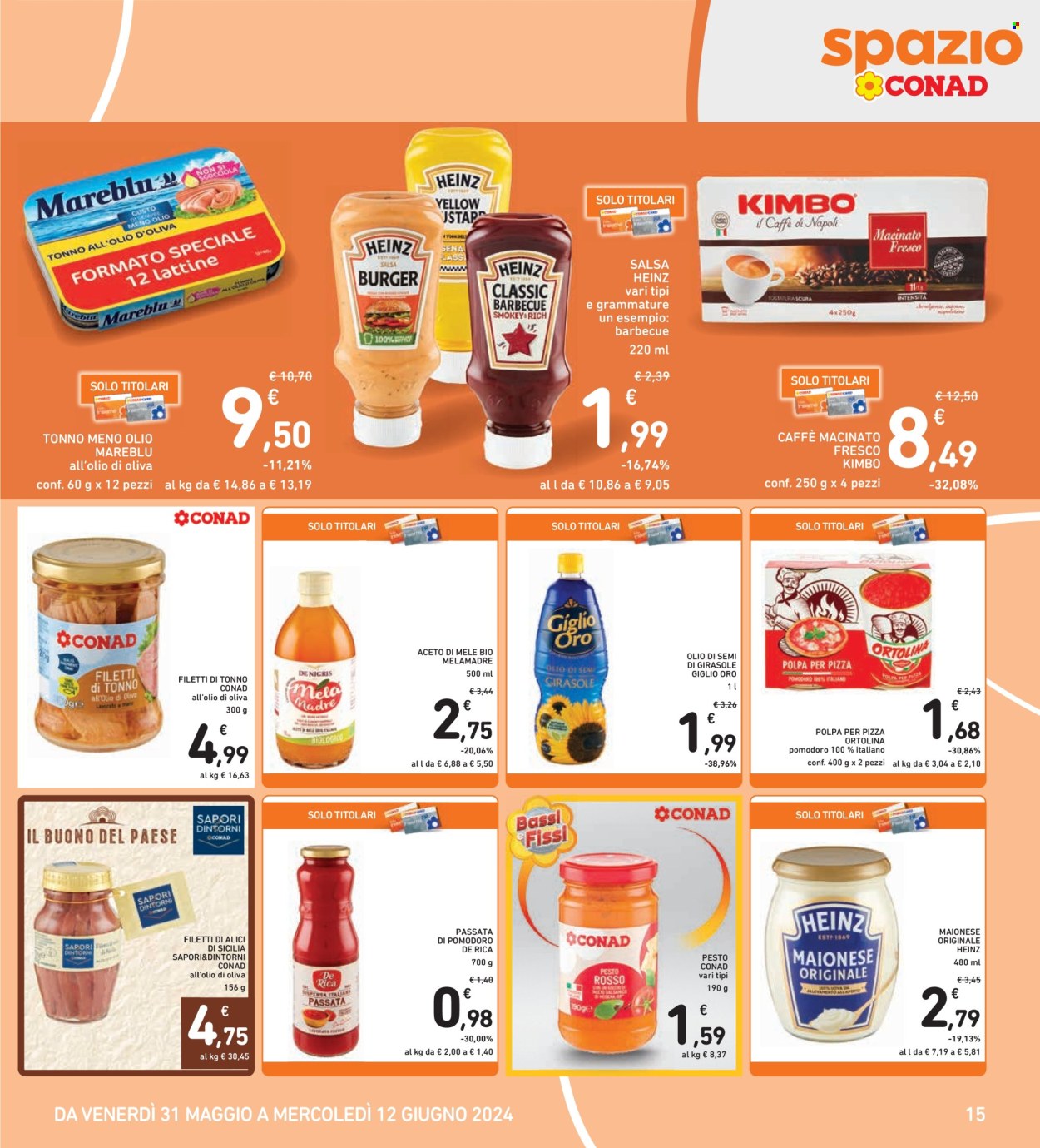 Volantino Spazio Conad - 31/5/2024 - 12/6/2024. Pagina 15