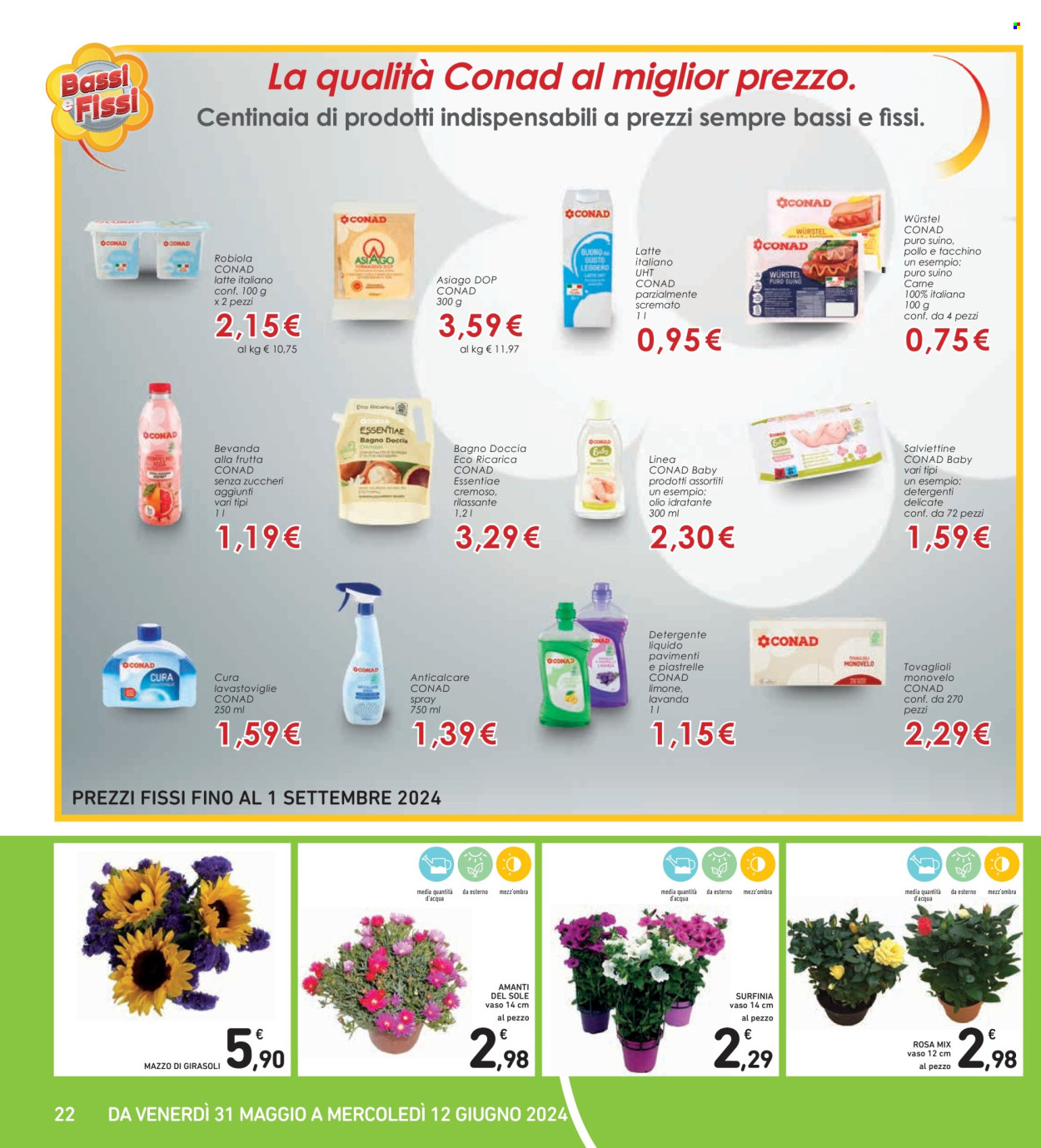 Volantino Spazio Conad - 31/5/2024 - 12/6/2024. Pagina 22