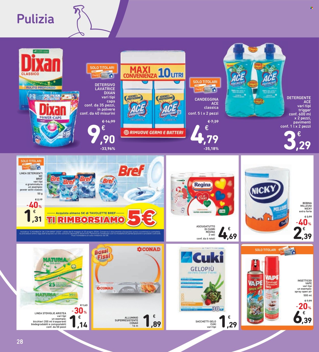 Volantino Spazio Conad - 31/5/2024 - 12/6/2024. Pagina 28