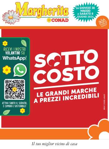 Volantino Margherita Conad - 30/5/2024 - 11/6/2024.
