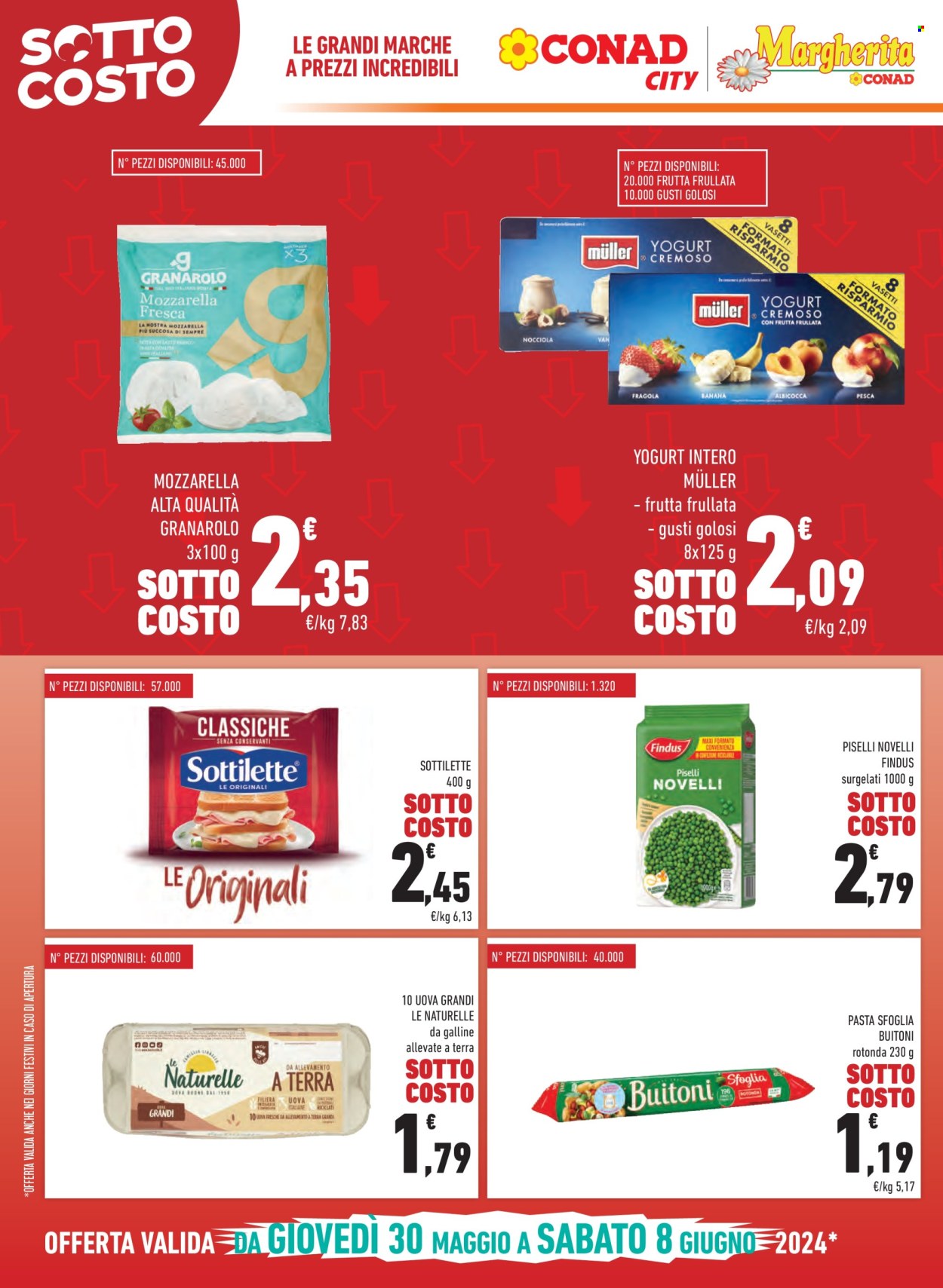 Volantino Margherita Conad - 30/5/2024 - 11/6/2024. Pagina 6