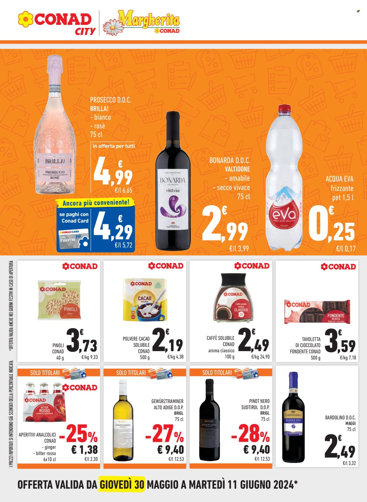 Volantino Margherita Conad - 30/5/2024 - 11/6/2024. Pagina 14