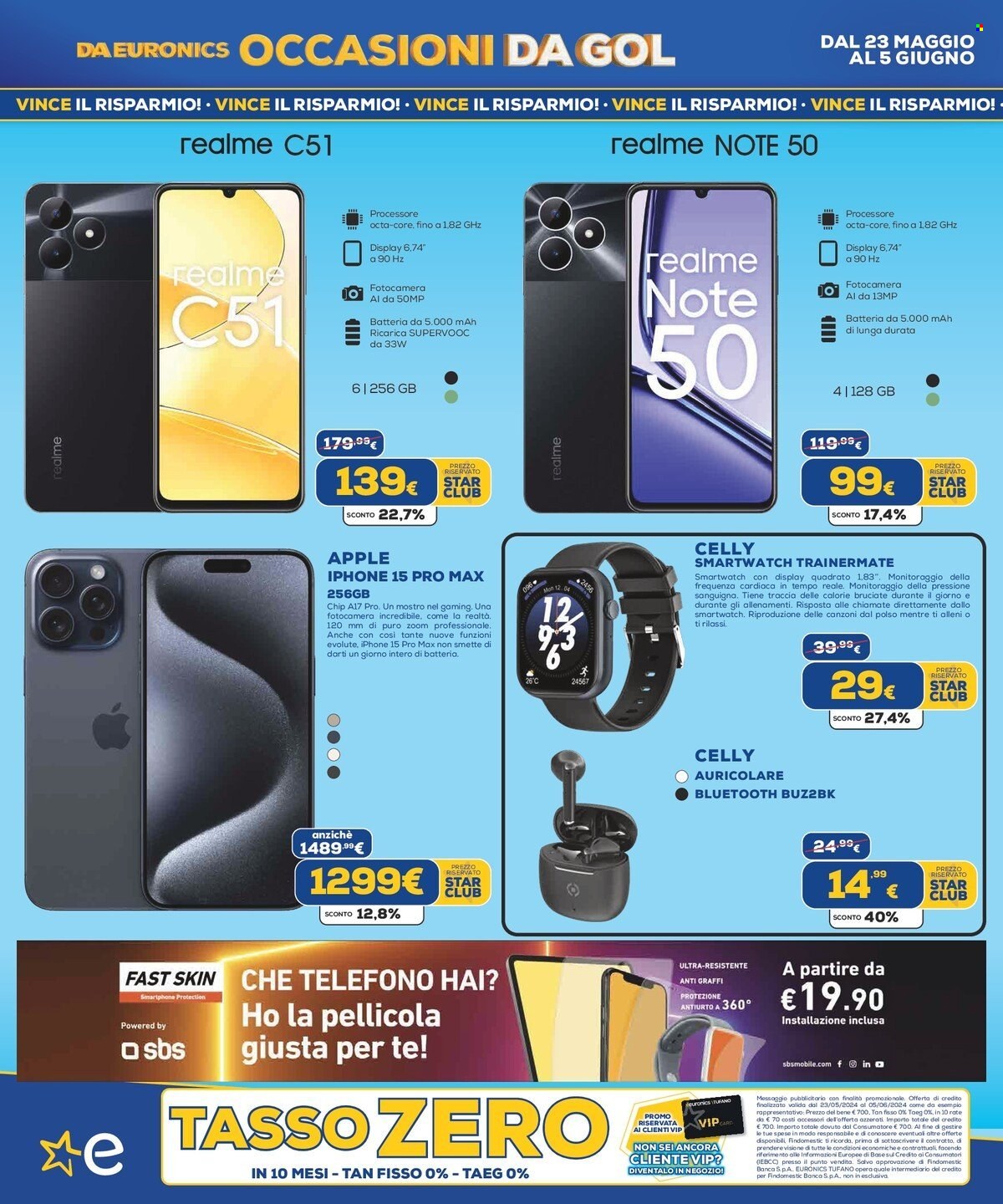 Volantino Euronics - 23/5/2024 - 5/6/2024. Pagina 6