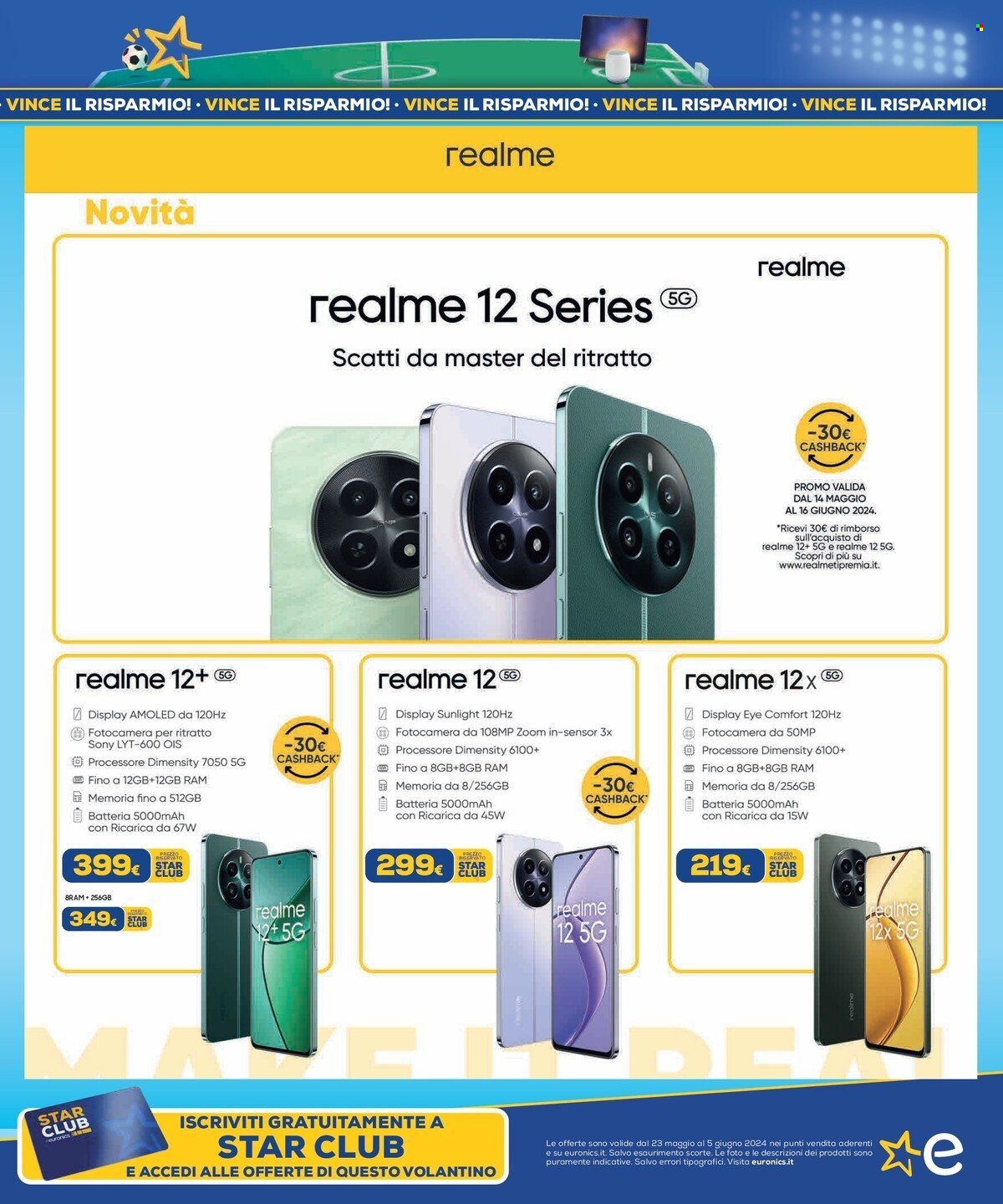 Volantino Euronics - 23/5/2024 - 5/6/2024. Pagina 9