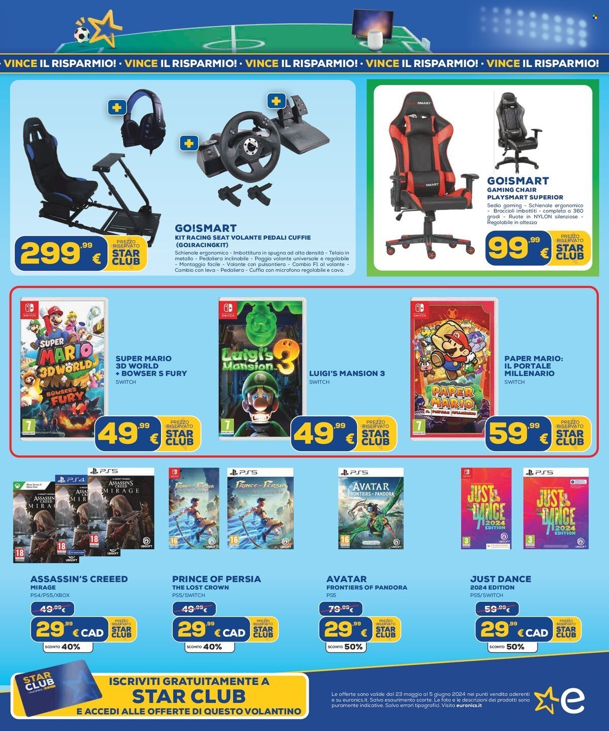 Volantino Euronics - 23/5/2024 - 5/6/2024. Pagina 15