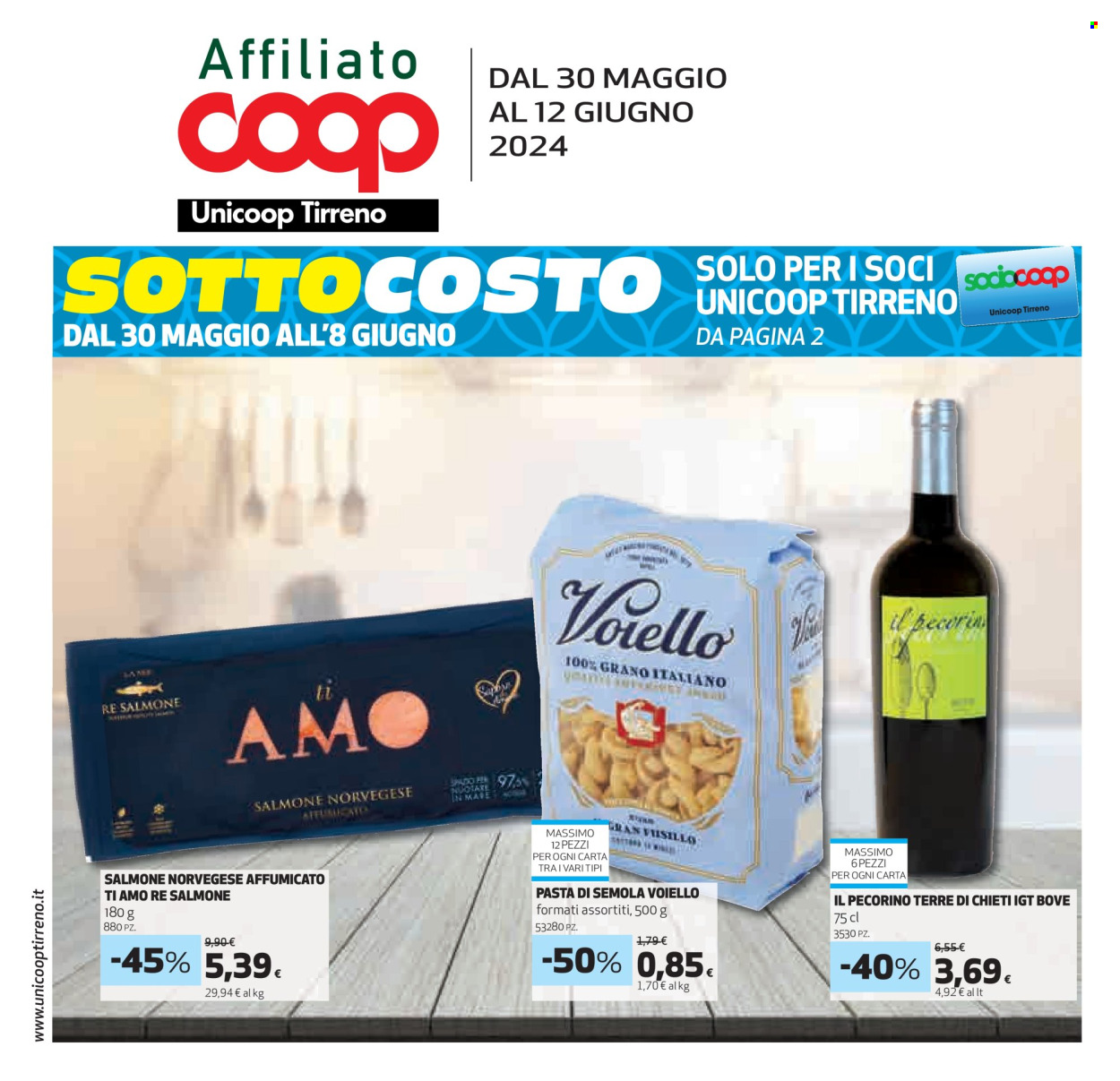Volantino Coop - 30/5/2024 - 12/6/2024. Pagina 1