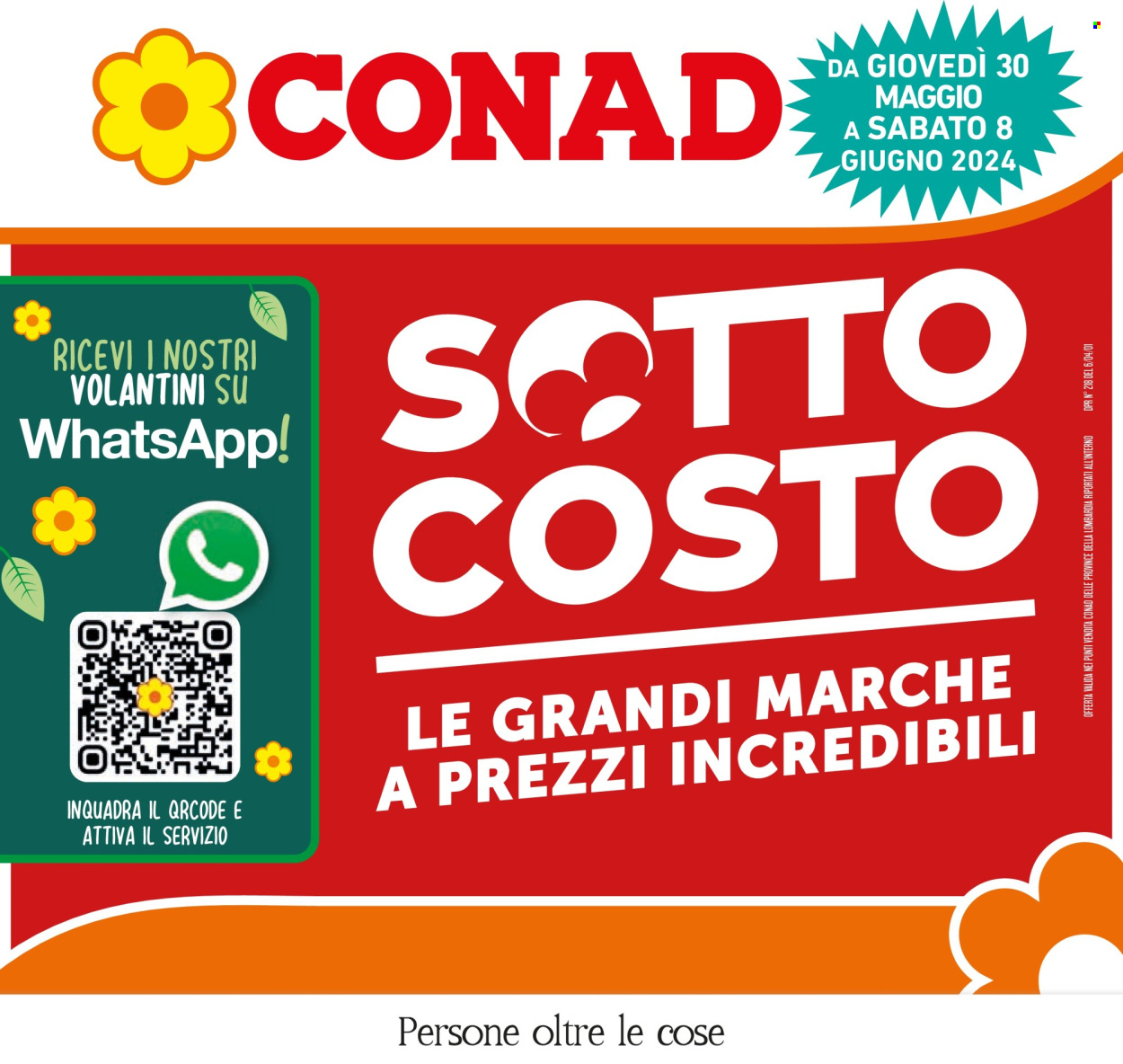 Volantino Conad - 30/5/2024 - 11/6/2024. Pagina 1