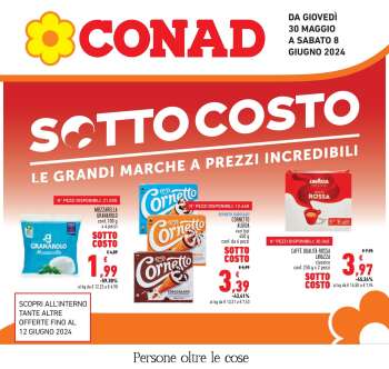 Volantino Conad - 30/5/2024 - 8/6/2024.