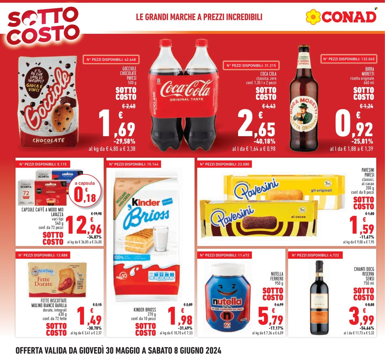 Volantino Conad - 30/5/2024 - 8/6/2024. Pagina 4