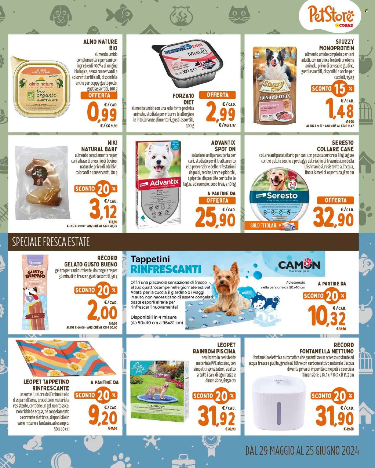 Volantino Pet Store Conad - 29/5/2024 - 25/6/2024. Pagina 3