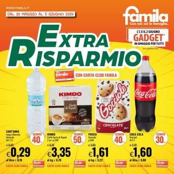 Volantino Famila - 30/5/2024 - 5/6/2024.