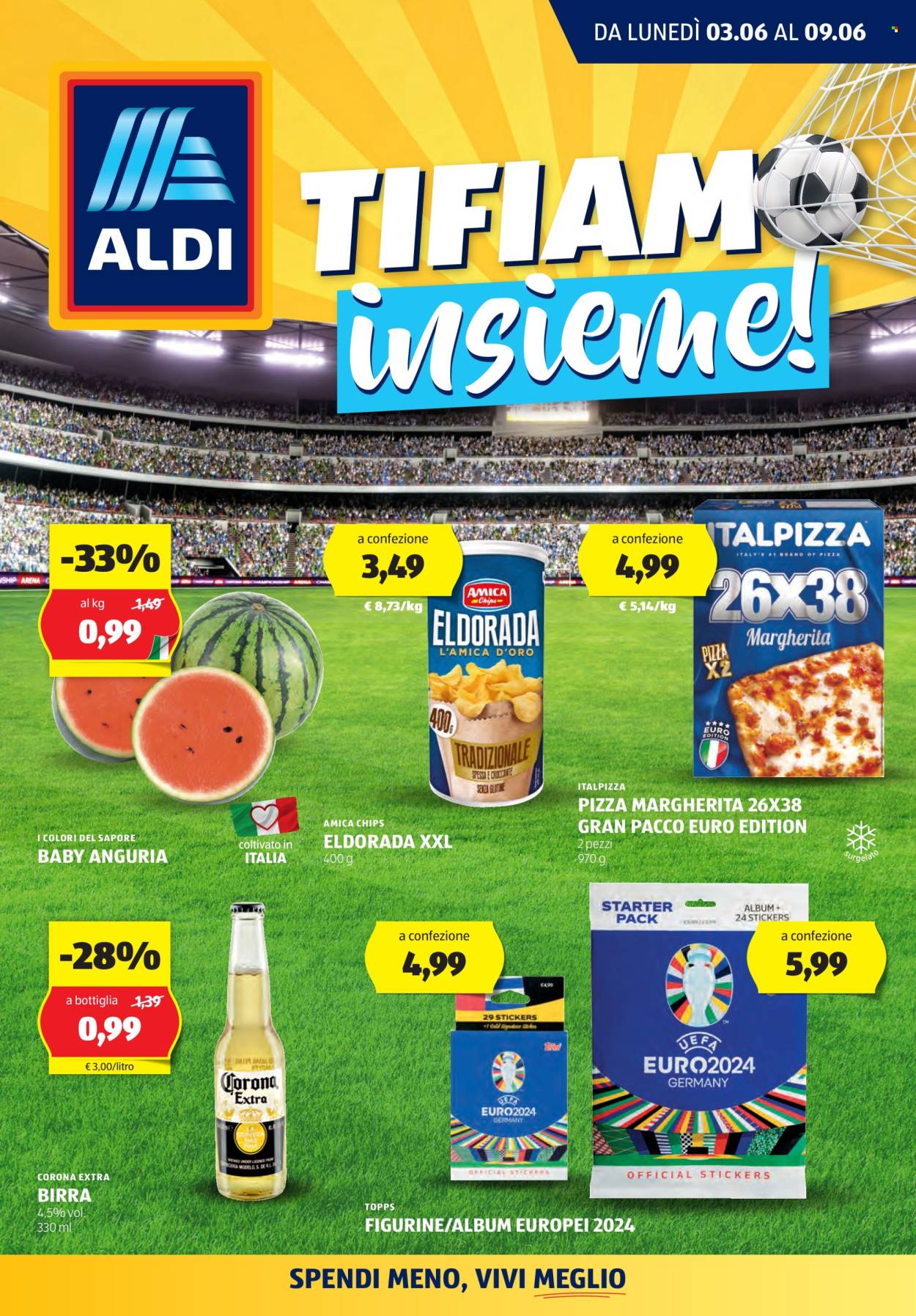 Volantino Aldi - 3/6/2024 - 9/6/2024. Pagina 1