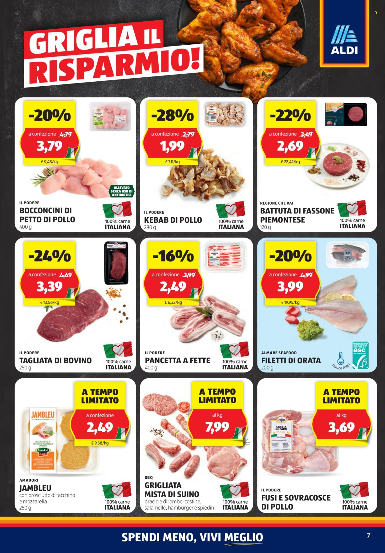 Volantino Aldi - 3/6/2024 - 9/6/2024. Pagina 7