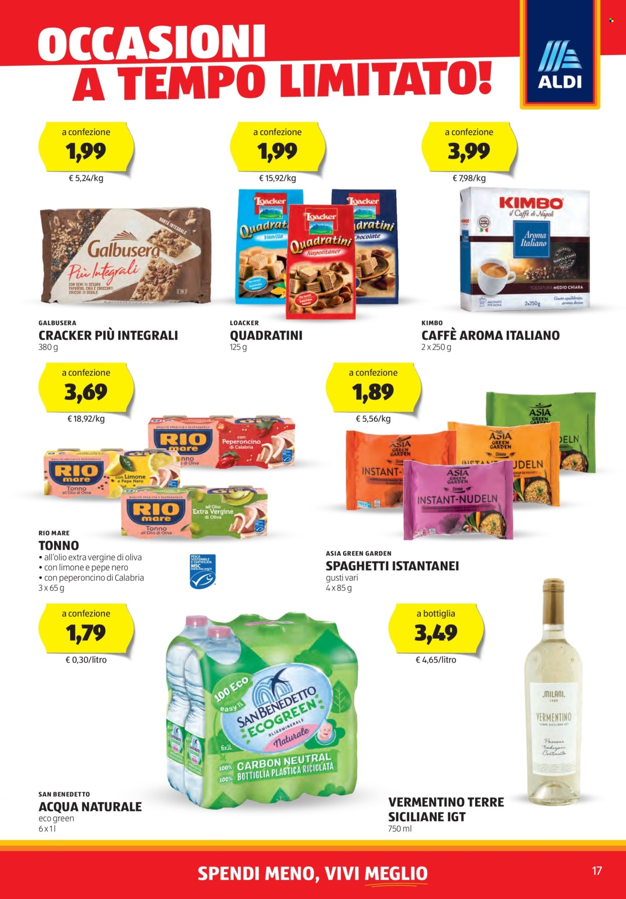 Volantino Aldi - 3/6/2024 - 9/6/2024. Pagina 17