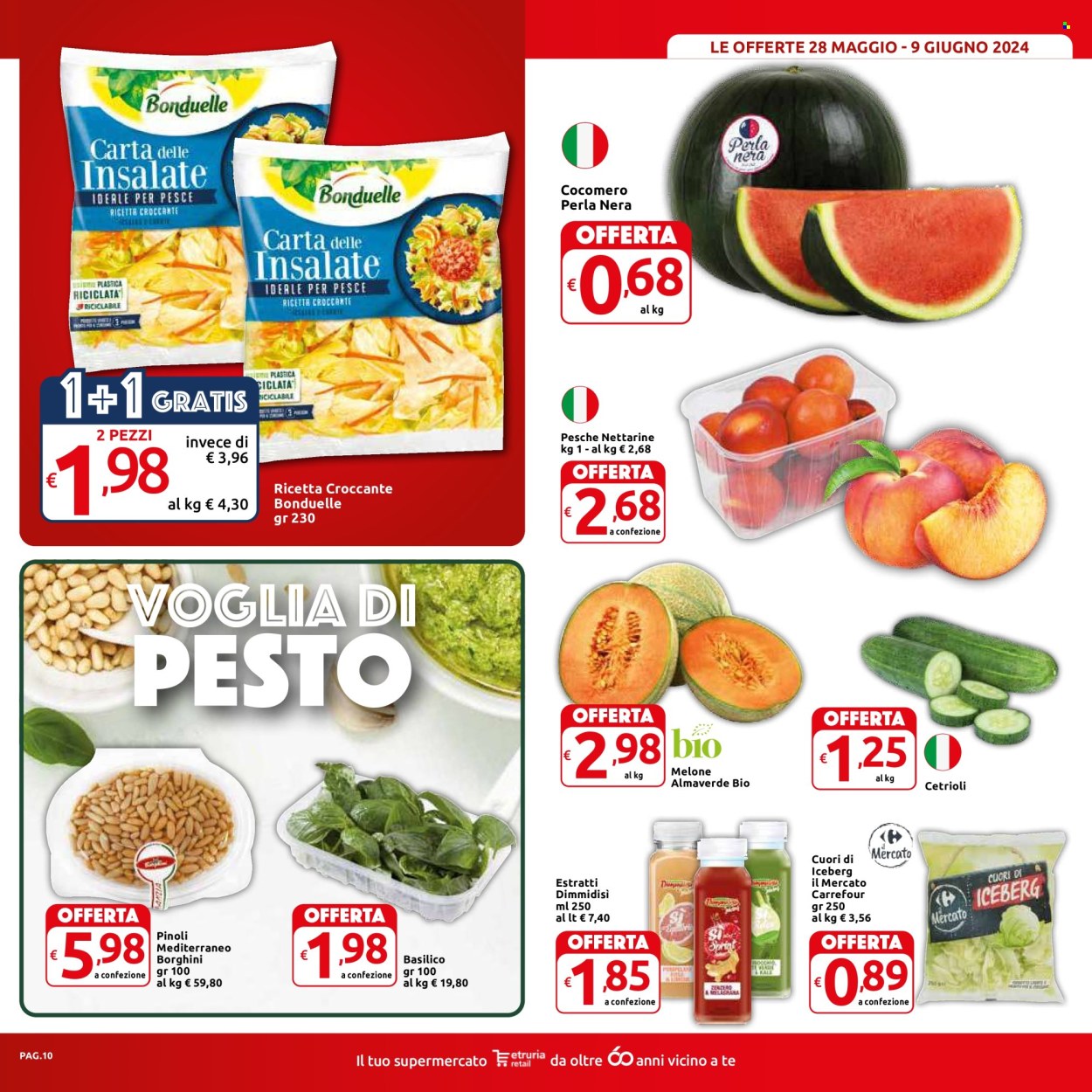 Volantino Carrefour - 28/5/2024 - 9/6/2024. Pagina 10