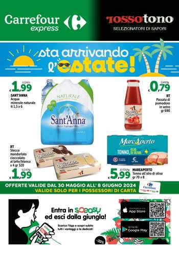 Volantino Carrefour - 30/5/2024 - 8/6/2024.