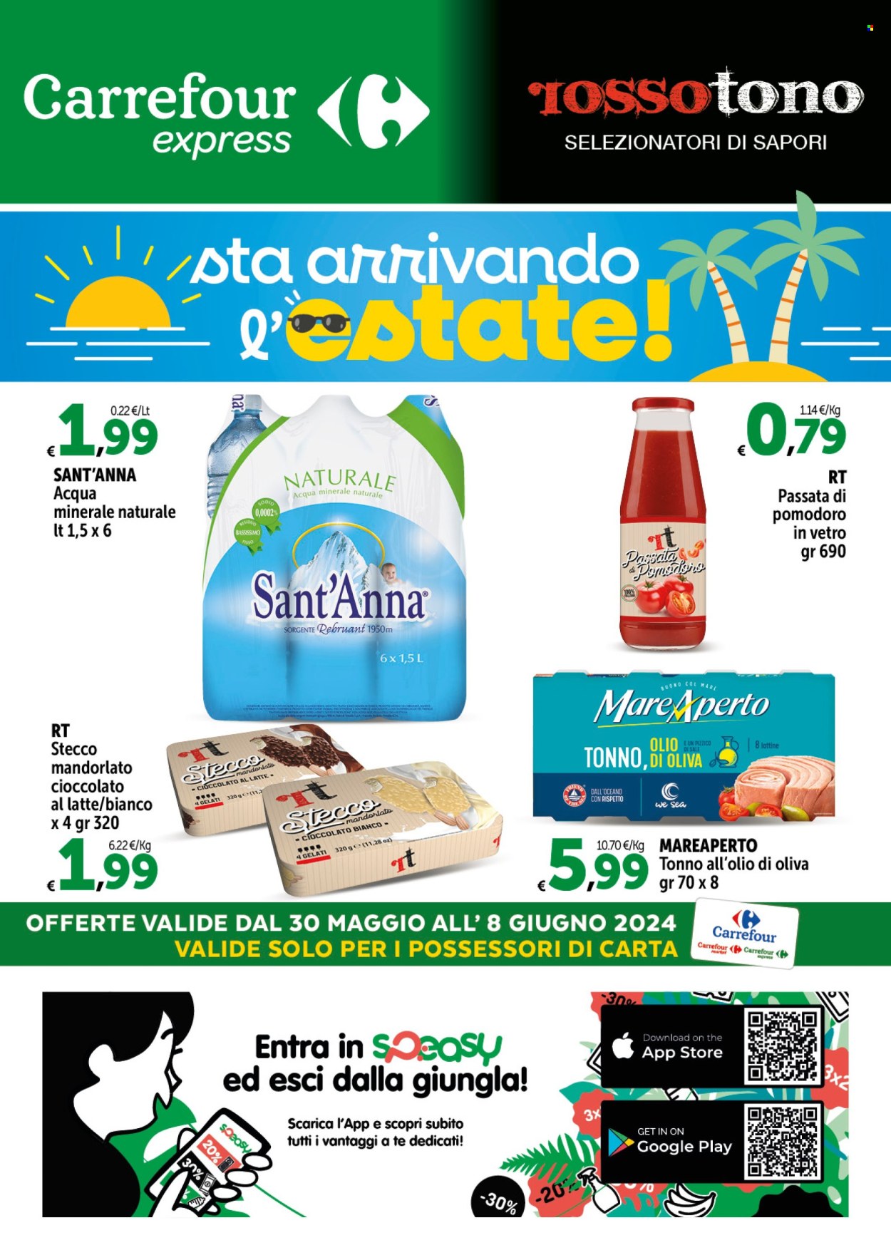 Leták Carrefour - 30.5.2024 - 8.6.2024. Strana 1