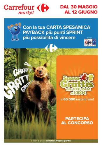 Volantino Carrefour - 30/5/2024 - 12/6/2024.