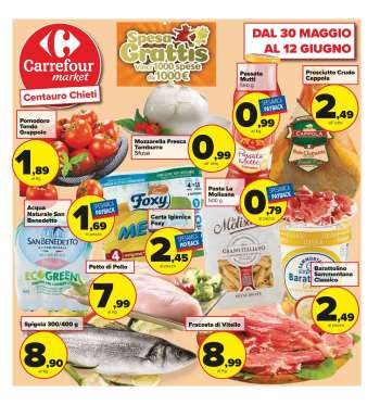 Volantino Carrefour - 30/5/2024 - 12/6/2024.
