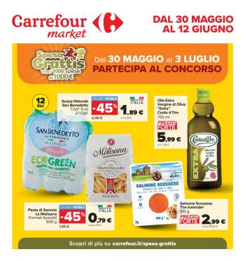 Volantino Carrefour - 30/5/2024 - 12/6/2024.