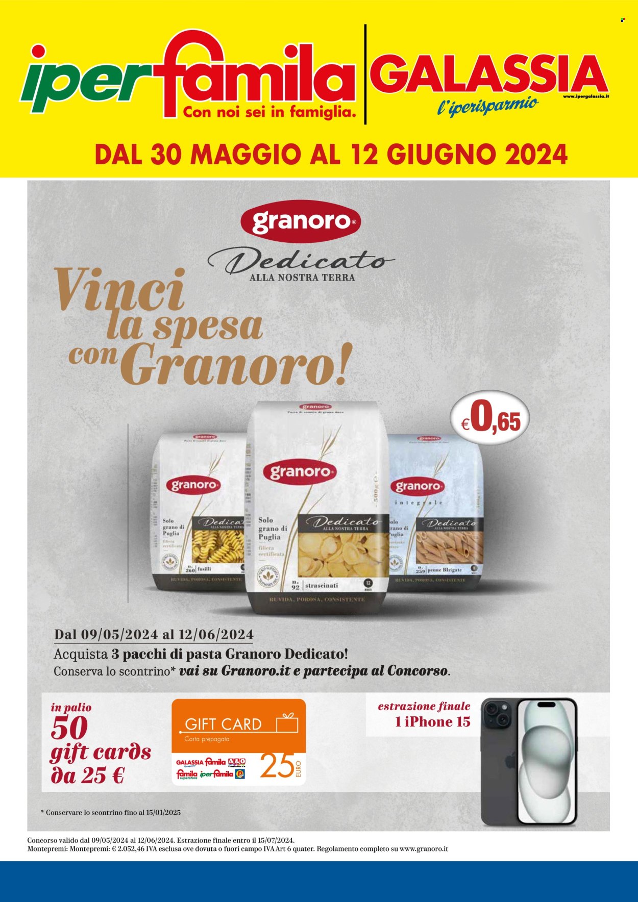 Volantino Famila - 30/5/2024 - 12/6/2024. Pagina 1