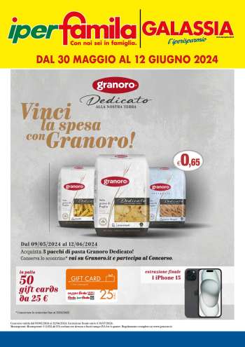Volantino Famila - 30/5/2024 - 12/6/2024.
