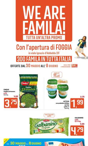 Volantino Famila - 30/5/2024 - 8/6/2024.