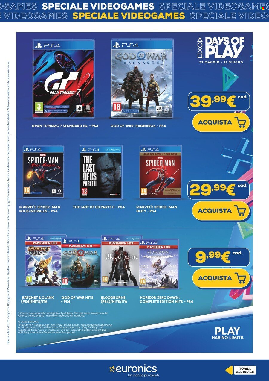 Volantino Euronics - 29/5/2024 - 12/6/2024. Pagina 4