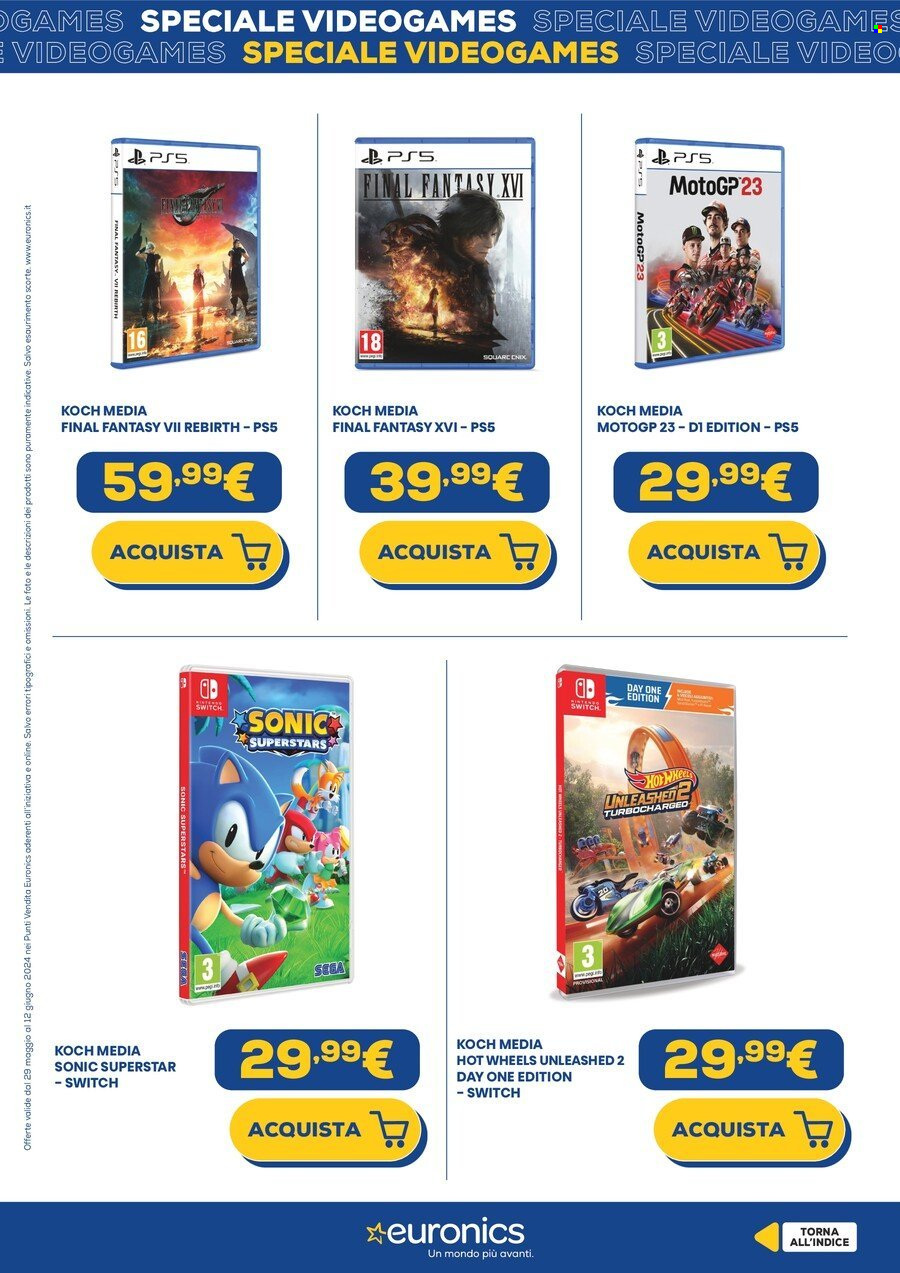 Volantino Euronics - 29/5/2024 - 12/6/2024. Pagina 7