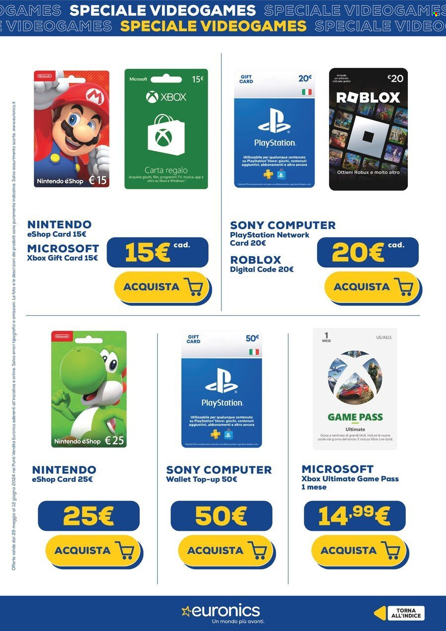Volantino Euronics - 29/5/2024 - 12/6/2024. Pagina 11