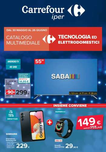 Volantino Carrefour - 30/5/2024 - 26/6/2024.