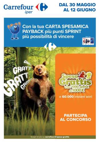 Volantino Carrefour - 30/5/2024 - 12/6/2024.